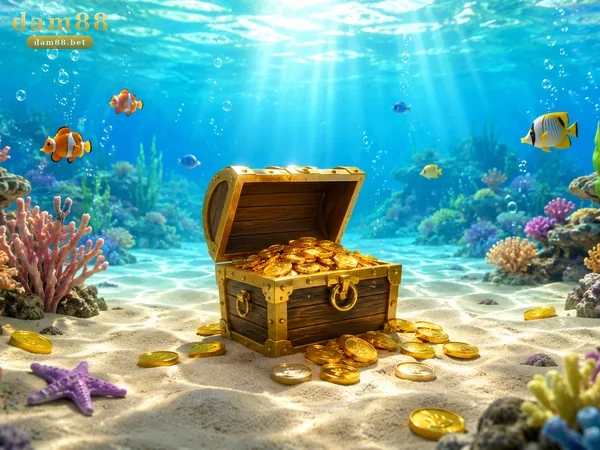 Tampilan permainan Treasure Boat Fishing di dam88